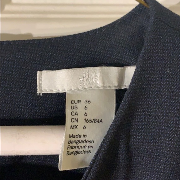 Navy Sheath Sleeveless Dress - Picture 3 of 6